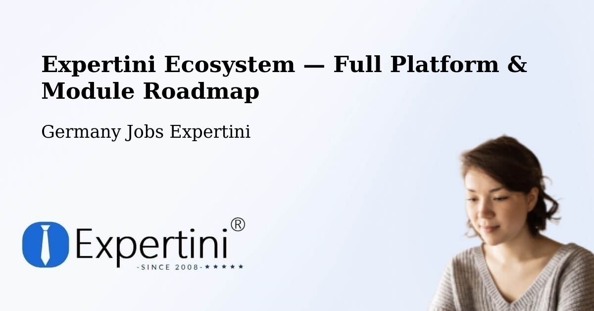 Expertini Ecosystem — Full Platform & Module Roadmap – Solms
