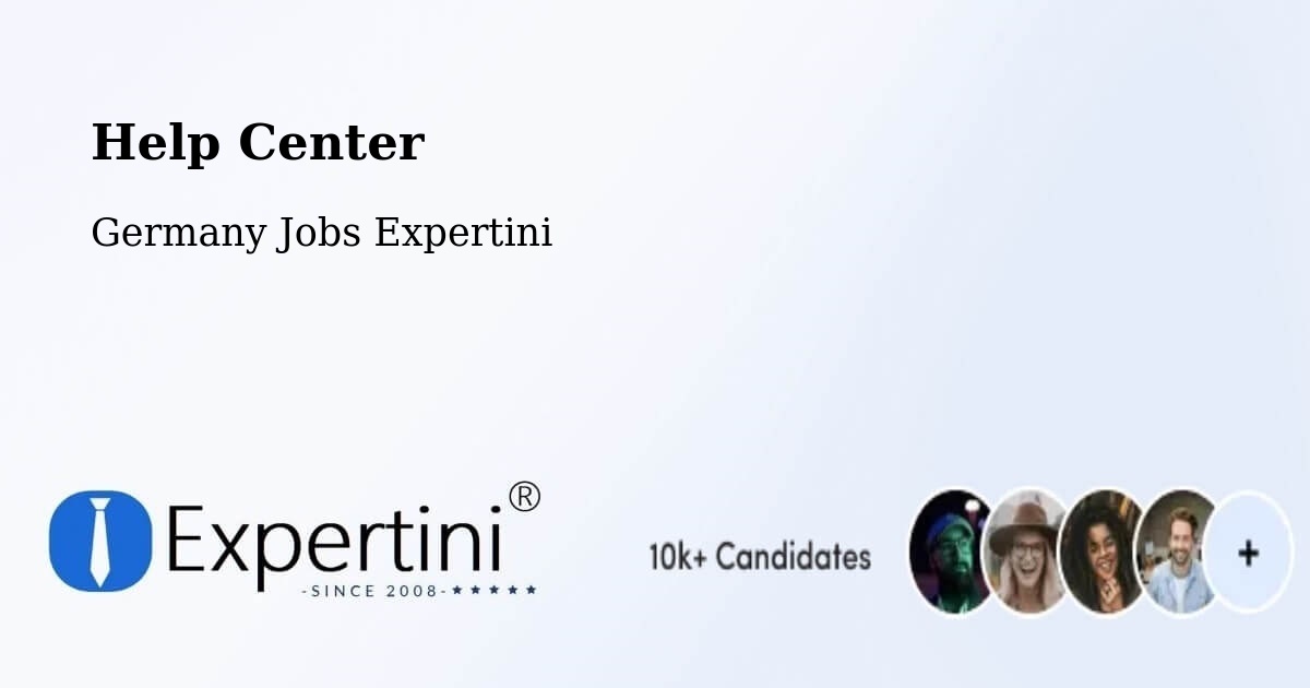 Help Center – Solms - Germany Jobs Expertini