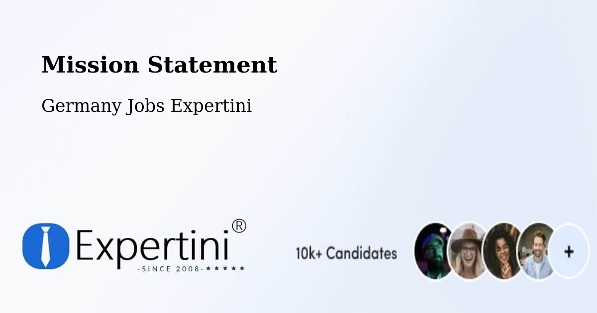 Corporate Mission – Solms - Germany Jobs Expertini